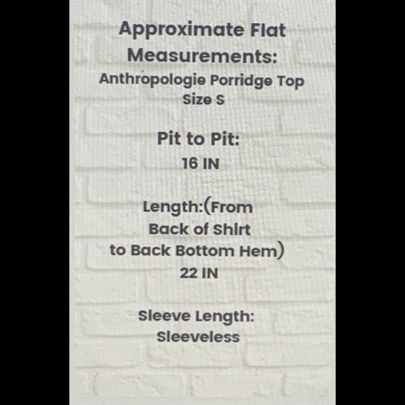 Anthropologie Porridge | Small |Split Back Suitcase Print Layered Swing Tank Top - Picture 15 of 15